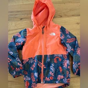 Girls North Face Windbreaker/ Rain Jacket - Size 6/6x